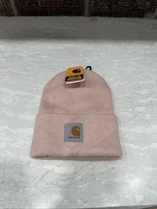 Gorro Carhartt tejido con puños nuevo con etiqueta rosa A18 - Imagen 1 de 4