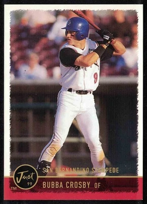 1999 Just Bubba Crosby #73 - Image 1 of 2