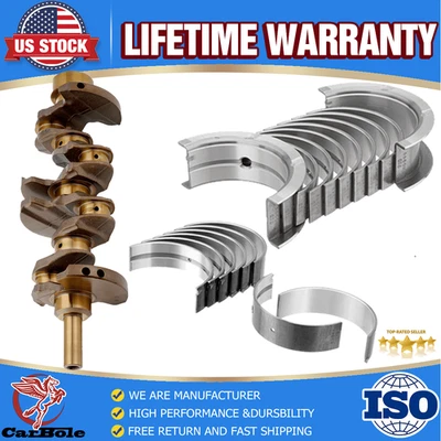 Engine Crankshaft & Main Rod Bearings Kit for Nissan Xterra Frontier Stanza 2.4L - Image 1 of 4