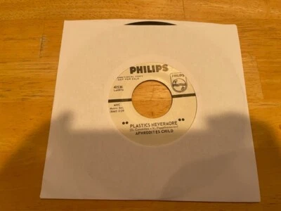 Aphrodite's Child Plastics Nevermore / The Other People 45 Record Promo 1968 Foto 1 de 3