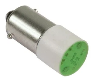 Blinker, BA9,1 Chip LED, Grün, 24V, Average Birnen Leben Für EUROPA COMPONENTS - Bild 1 von 1