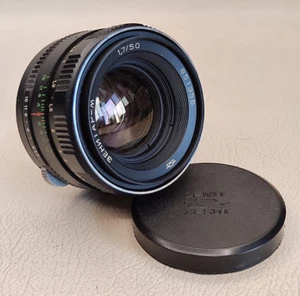 Zenitar-M 1.7/50mm KMZ Lente Auto/MANUAL con Montaje Tornillo M42 Pentax Zenit - Imagen 1 de 13