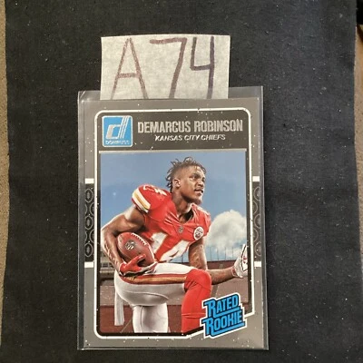 2016 Donruss Rated Rookie Demarcus Robinson #364 - Image 1 of 2