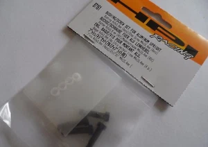 New HPI Bushing/Screw Set For Aluminium Upright 4x5x3.8mm(4pcs)/Step Screw 87161 - Picture 1 of 1