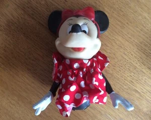 Hard & Soft Plastic Minnie Mouse Figure 8” Walt Disney Productions Vintage 1960s - Picture 1 of 7
