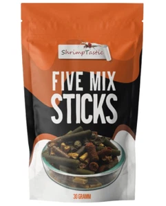 Alimento ST Five-Mix-Sticks (30g) para camarones, cachorros, caracoles, invertebrados - Imagen 1 de 3