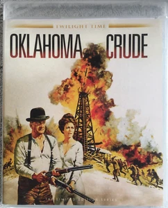 OKLAHOMA CRUDE (1973 George C Scott, Faye Dunaway) Twilight Time Blu-ray NEW - Picture 1 of 2