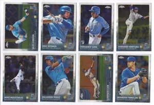 2015 ROYALS 35 Card Lot w/ TOPPS CHROME Team Set ALL 25 WORLD SERIES CHAMPIONS + - Picture 1 of 1