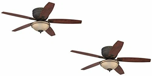 Westinghouse Traditional Carolina LED 52" Oil Rubbed Bronze Ceiling Fan- 2 Fans - Image 1 of 1