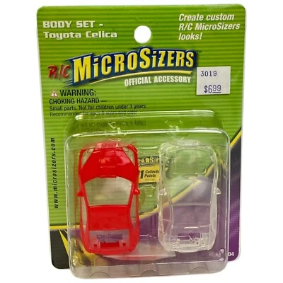 R/C микро Sisers Toyota Celica Bosy набор официальный аксессуар индивидуальный вид Hobbico - Изображение 1 из 4