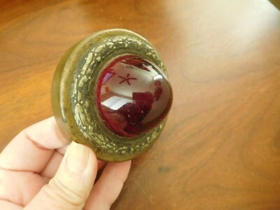 1922 1923 Lincoln Tail Light Bezel Lens Rare - Image 1 of 4