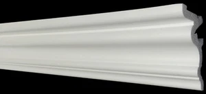 Decorative Crown Molding DIY Glue Up White Styrofoam Lot of 4 (32lft) ED554 - Picture 1 of 3