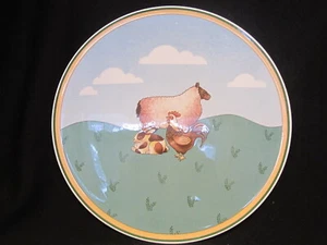 Plato de servicio Villeroy & Boch A La Ferme Les Animaux hecho en Alemania - Imagen 1 de 2