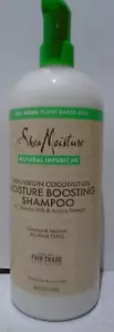 Shea Moisture Boosting Shampoo Natural Infusion 34 Fluid Ounce - Picture 1 of 3