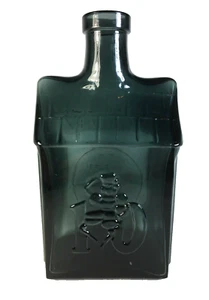 Wheaton Glass 1979 Greetings Of The Season Ten Lords a Leaping Black Bottle 7" - Bild 1 von 11