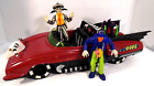 Vintage 1990 Beetlejuice Creepy Cruiser Car & 2 Beetlejuice Action Figures
