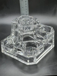 PartyLite Crystal Castle Five (5) Tier Votive Tea Light Candle Holder P7170 D1 - Picture 1 of 10