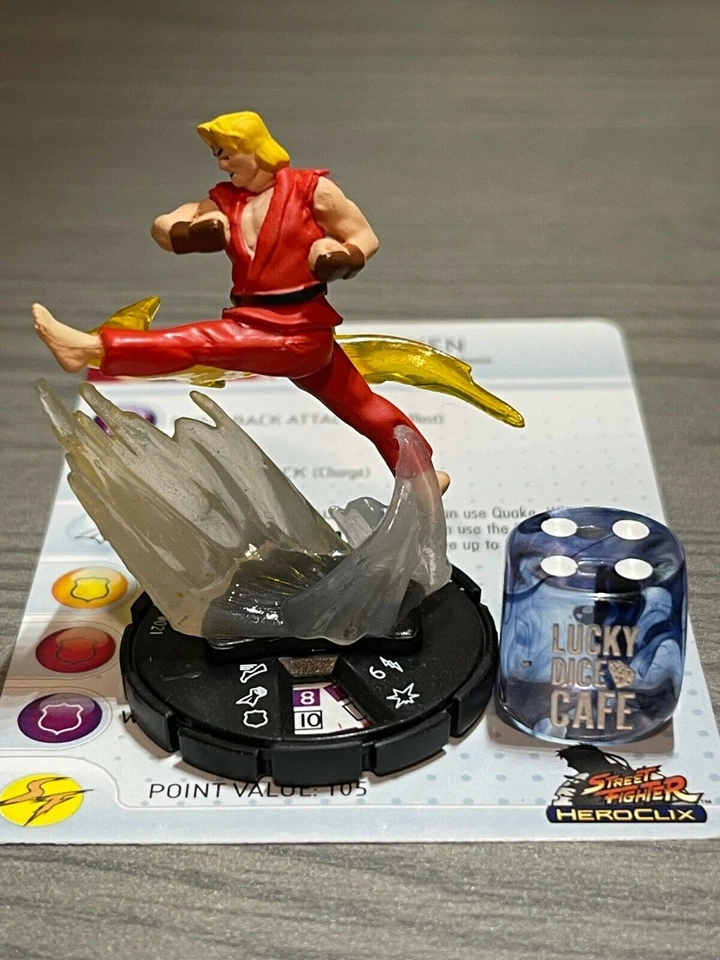 Heroclix Street Fighter 021 Ken raro Foto 1 de 1