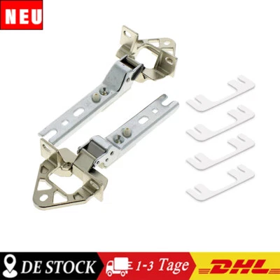 MARKENLOS 2 x Scharnier Türscharnier Kühlschrank 268698 00268698 wie Bosch Siemens Neff