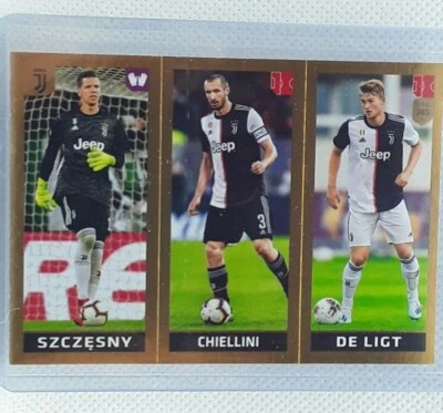 Szcz?sny - Chiellini 2020 Panini FIFA Golden World Of Football - #244 - Juventus - Image 1 of 2