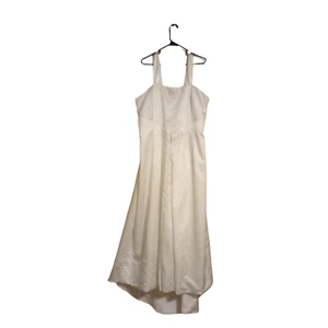 Dineh's Collection ärmellose Riemen Pailletten Stickerei Hochzeitskleid 67"L Neu ohne Etikett - Bild 1 von 7