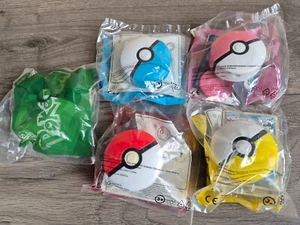 McDonald’s Pokemon Toys Card Set of 5 Blaster Coins Pokemon Cards 2020 Sealed - Picture 1 of 1