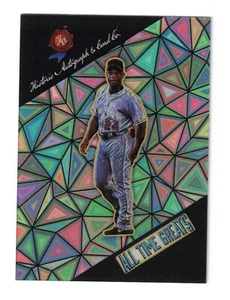 2024 AUTÓGRAFOS HISTÓRICOS GRANDES DE TODOS LOS TIEMPOS VIDRIERAS RICKEY HENDERSON 15/25 - Imagen 1 de 2