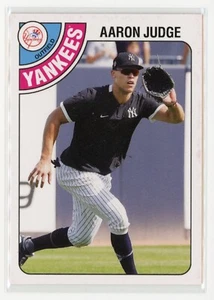 Aaron Judge 2020 Topps Throwback Thursday TBT #99 1977/78 Hockey Design PR: 872 - Foto 1 di 2