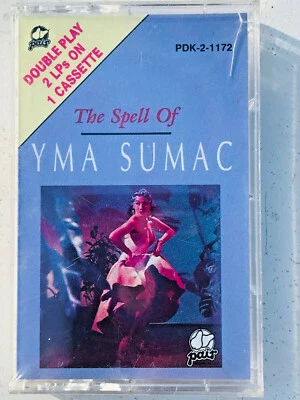 SPELL OF YMA SUMAC CASSETTE NEW PAIR RECORDS XTABAY, BO MAMBO, LEGEND SUN VIRGIN - Image 1 of 4