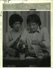 1983 Press Photo Rose Dinner Theatre - Rosemary Thompson and William Schilling