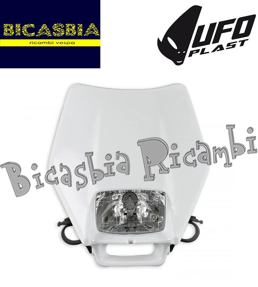 18442 - PORTAFARO UFO GHIBLI HALÓGENO 12V 60-55W COLOR BLANCO - Imagen 1 de 1
