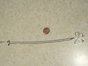 NEU! SARAH COV HALSKETTE SCHMETTERLING VINTAGE 60er ca. 42cm/17" LANG - Bild 1 von 1