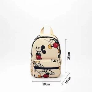 Disney New Fashionable Mickey Mouse Pattern Children's School Bag Backpack - Picture 1 of 3