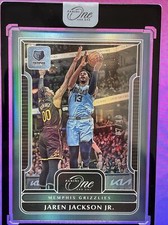 2022-23 PANINI ONE AND ONE BASKETBALL JAREN JACKSON JR 7/40 Blue MEMPHIS