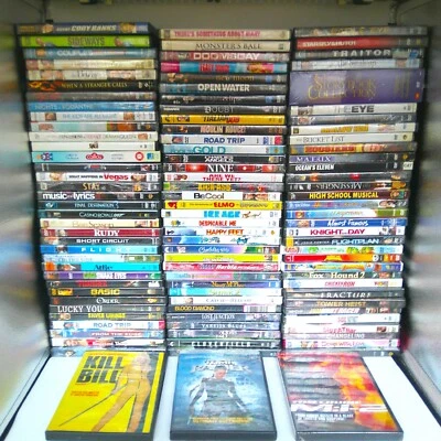 100 DVDs ULTIMATE  FUN FOR THE WHOLE FAMILY COLLECTION,LIKE NEW IN DVD CASES - Image 1 of 3