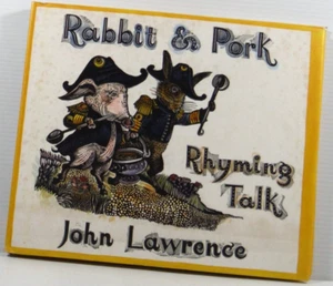 Rabbit & Pork Rhyming Talk by John Lawrence Cockney slang vintage book 1975 HCDJ - Picture 1 of 19