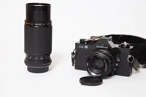 Vitange Cosina CS-3 SLR 35mm film Camera 50mm f1.7 and 80-200 f4 - Picture 1 of 16