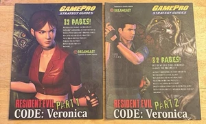 Gamepro - Resident Evil Code: Veronica Dreamcast Guide - Part 1 & Part 2 NM! - Bild 1 von 6