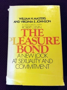 The Pleasure Bond H Masters and V Johnson 1974 Hardcover Dust Cover - Bild 1 von 7