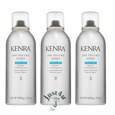 Spray para el cabello Kenra Dry Volume Burst 3, 7,5 oz. (PACK DE 3) Foto 1 de 2