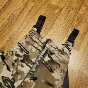 Under Armour Bibs UA RUT Windproof Scent Control Microfleece Barren Camo Large - Picture 1 of 14