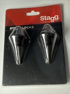 Stagg Strap Lucchetti Nero SSL1 Nuovo - Foto 1 di 2