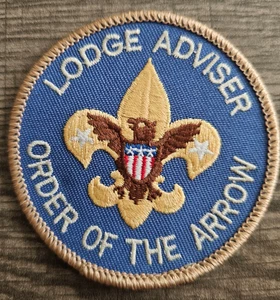 OA Lodge Adviser position patch 3" - Scout Stuff Backing - Picture 1 of 2
