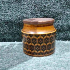 Vintage Hornsea Heirloom Brown Storage Jar - Picture 1 of 11