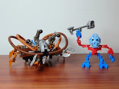 BIONICLE: Takua y Pewku (8595) - Excelente Estado, Sin Instrucciones Foto 1 de 4