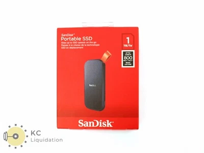 SanDisk E30 Portable SSD 1TB USB 3.2 Gen2 External Solid State Drive - Image 1 of 4
