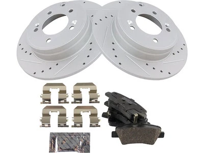 Kit de pastillas de freno y rotor para Hyundai Sonata 2016-2019 64442XFYC 2017 2018 Foto 1 de 2