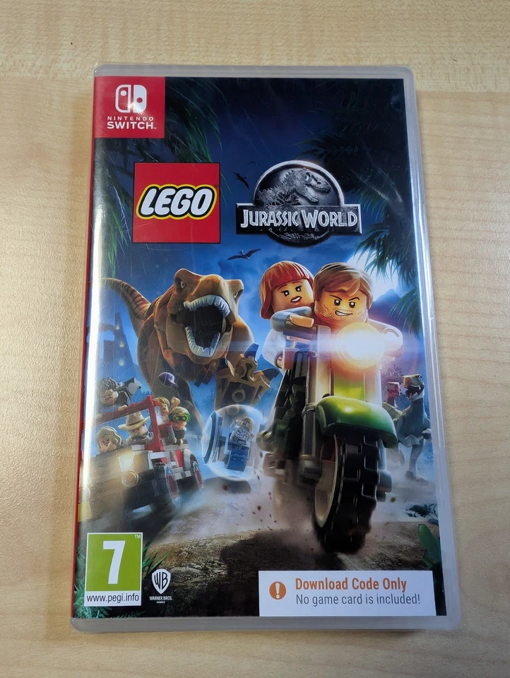 WARNER BROS. LEGO®: Jurassic World - Code in a Box - Nintendo Switch - Neu & OVP