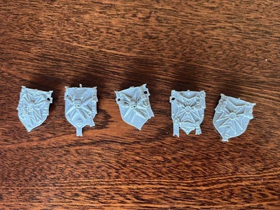 FORGE WORLD Black Templars Shields Space Marine Bladeguard Shields Warhammer 40K 30k