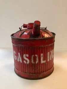 Vintage Benzin Metall eine Gallone Dose. - Bild 1 von 5
